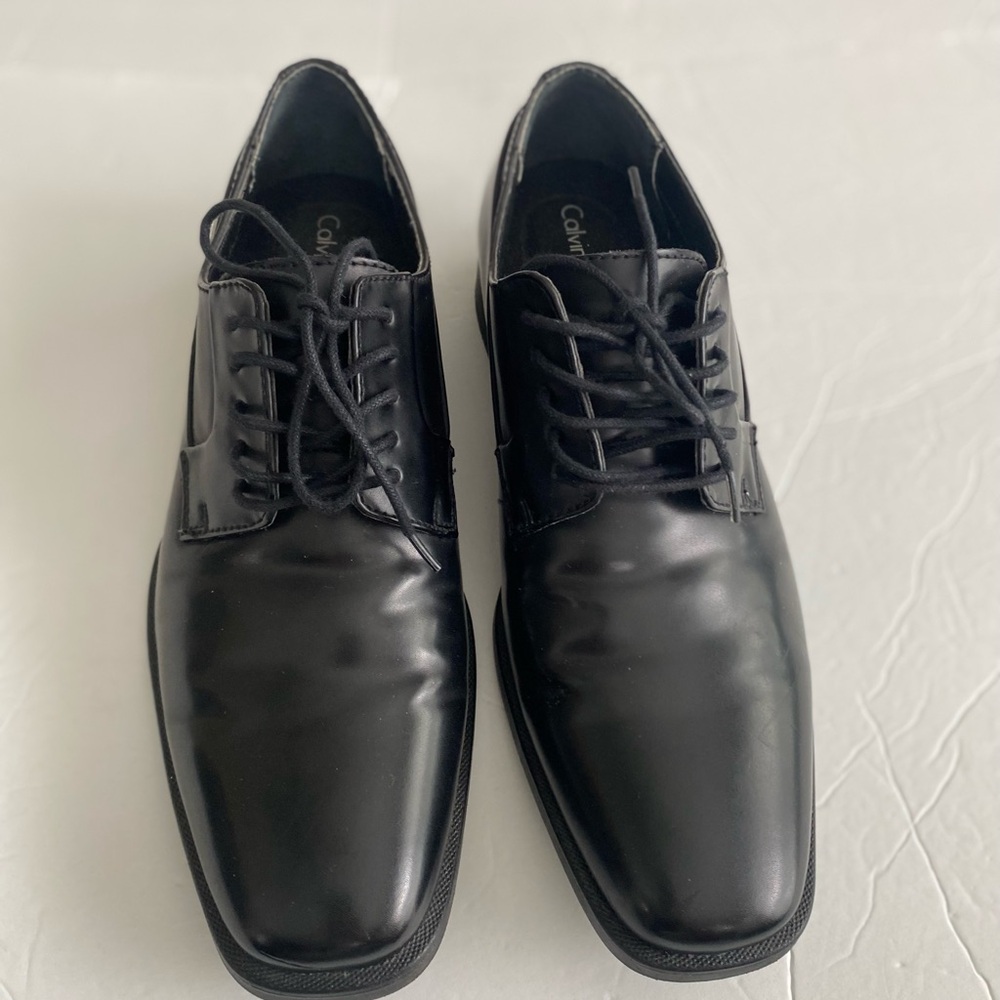 Calvin Klein Black Oxford Dress Shoes